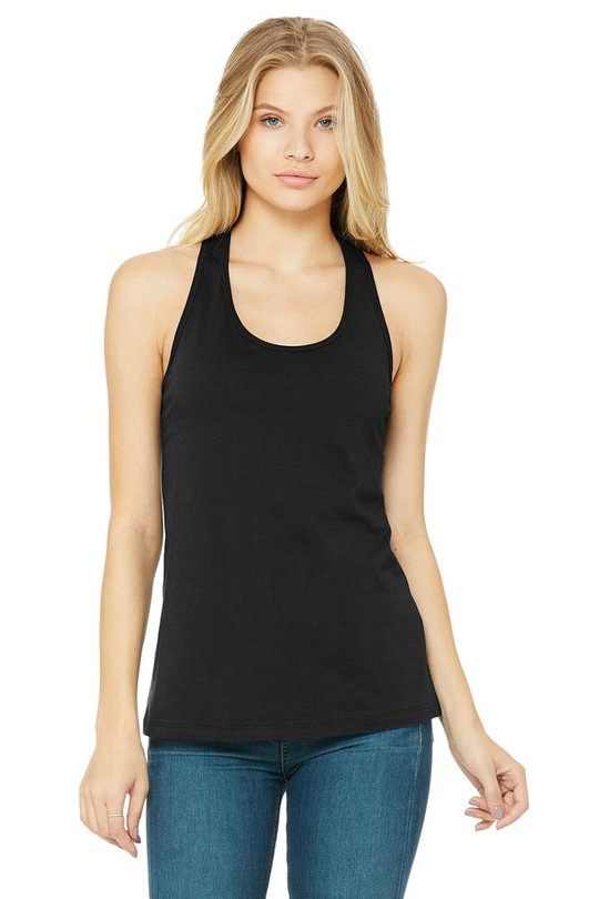 Bella+Canvas B6008 - Ladies Jersey Racerback Tank