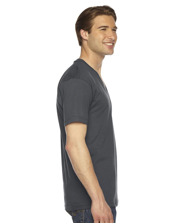 American Apparel 2456W - Unisex Fine Jersey Short-Sleeve V-Neck T-Shirt