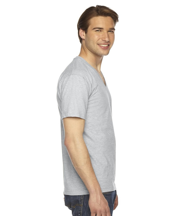 American Apparel 2456W - Unisex Fine Jersey Short-Sleeve V-Neck T-Shirt