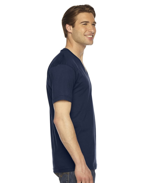 American Apparel 2456W - Unisex Fine Jersey Short-Sleeve V-Neck T-Shirt