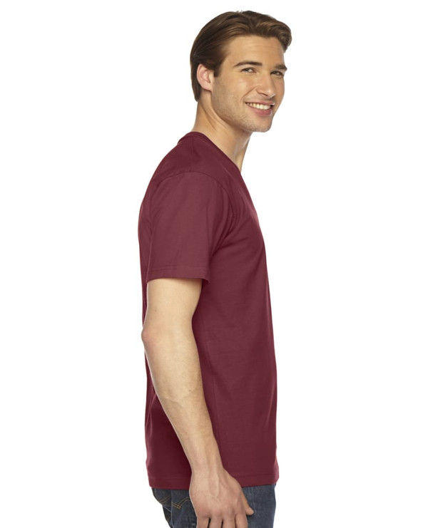 American Apparel 2456W - Unisex Fine Jersey Short-Sleeve V-Neck T-Shirt