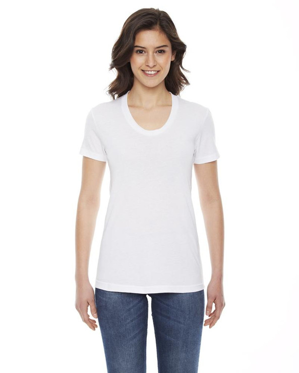American Apparel BB301W - Ladies Poly-Cotton Short-Sleeve Crewneck