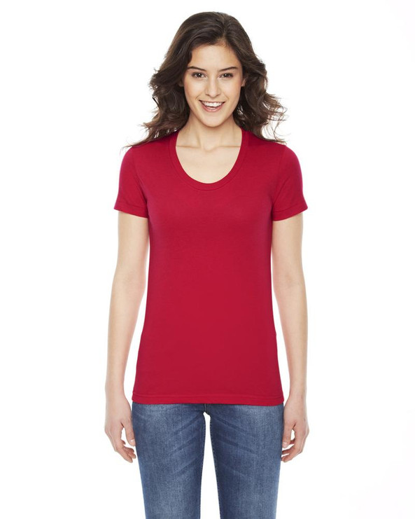 American Apparel BB301W - Ladies Poly-Cotton Short-Sleeve Crewneck