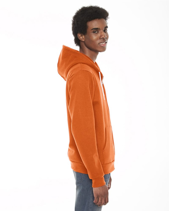 American Apparel F497W - Sudadera con capucha y cremallera Flex Unisex