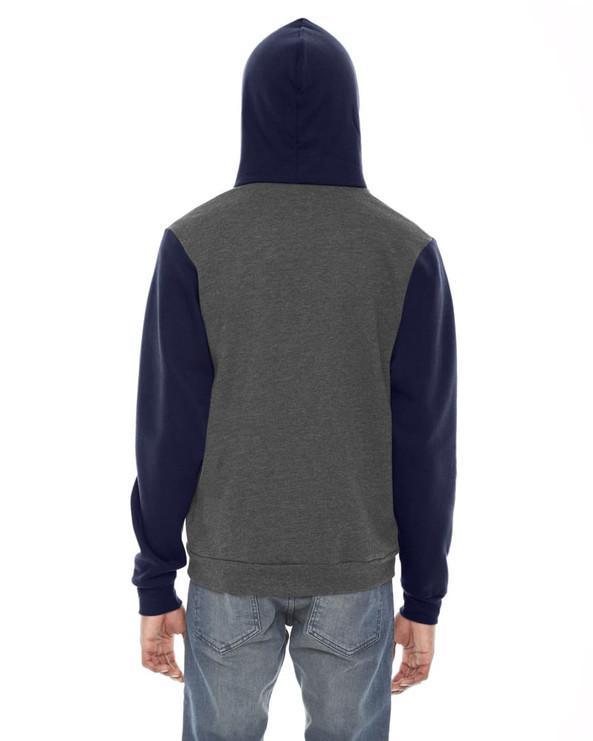 American Apparel F497W - Sudadera con capucha y cremallera Flex Unisex