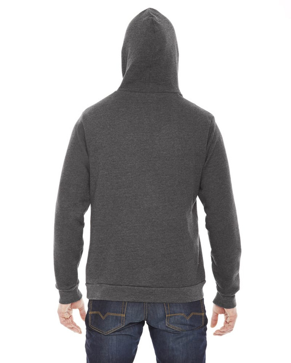 American Apparel F498W - Unisex Flex Fleece Drop Shoulder Pullover Hoodie