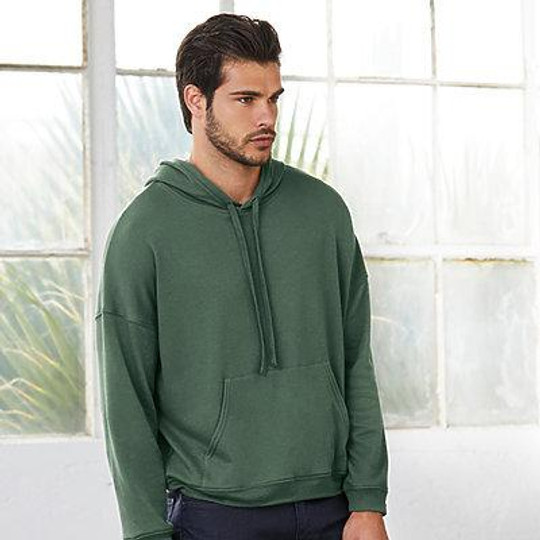 Bella+Canvas C3729 - SUDADERA CON CAPUCHA UNISEX DE FORRO POLAR ESPONJOSO DTM