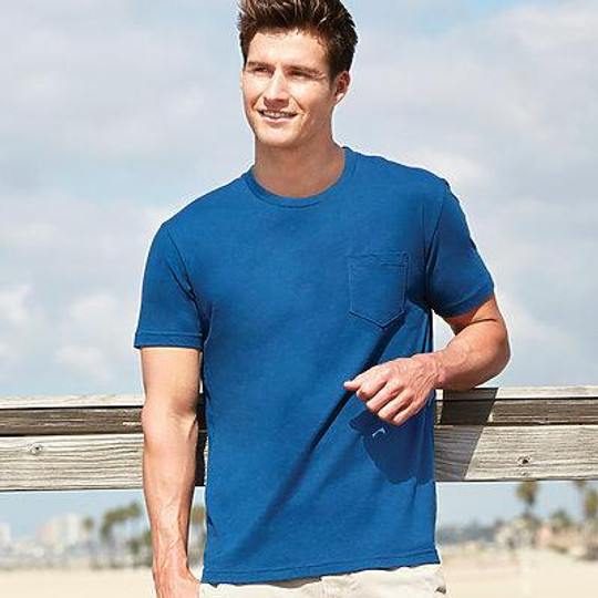 Next Level NL3605 - CAMISETA CON BOLSILLO DE ALGODÓN PARA HOMBRE