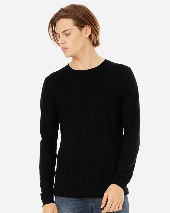 Bella+Canvas 3501 - Men’s Jersey Long-Sleeve T-Shirt
