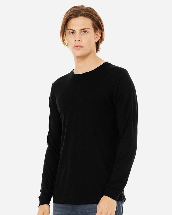 Bella+Canvas 3501 - Men’s Jersey Long-Sleeve T-Shirt