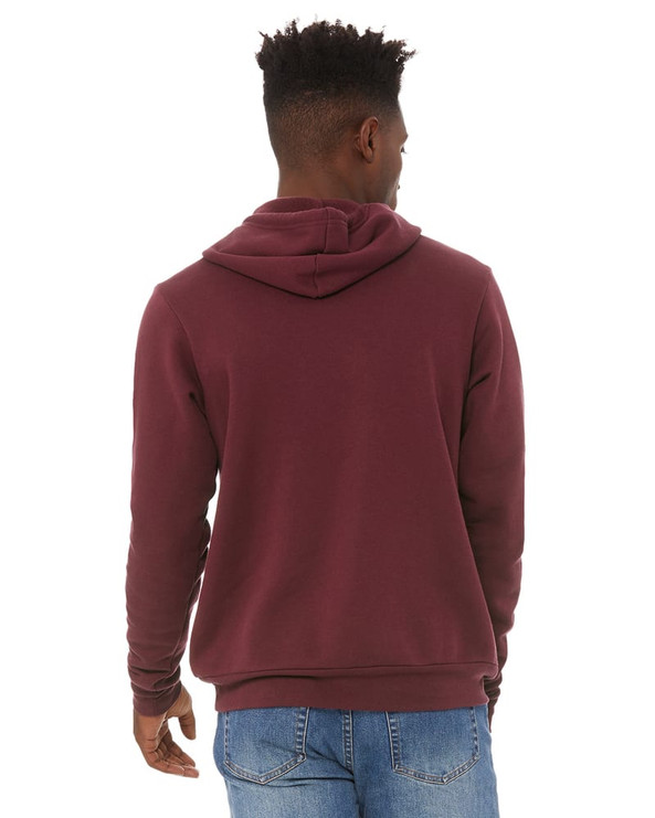 Bella+Canvas 3719 - Unisex Poly-Cotton Fleece Pullover Hoodie