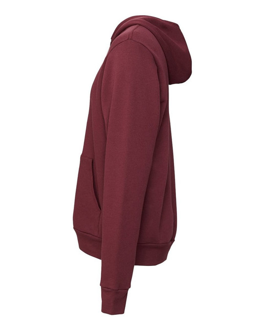 Bella+Canvas 3719 - Hoodie à capuche en molleton poly-coton
