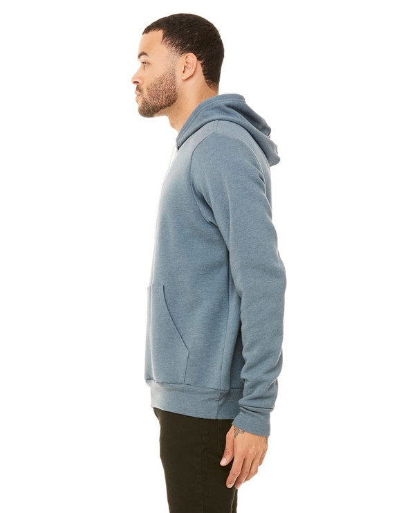 Bella+Canvas 3719 - Unisex Poly-Cotton Fleece Pullover Hoodie