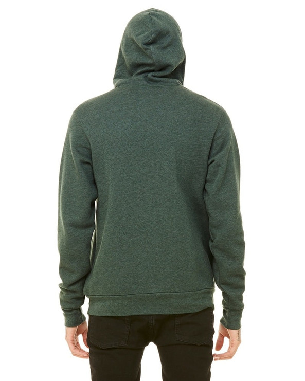 Bella+Canvas 3719 - Unisex Poly-Cotton Fleece Pullover Hoodie