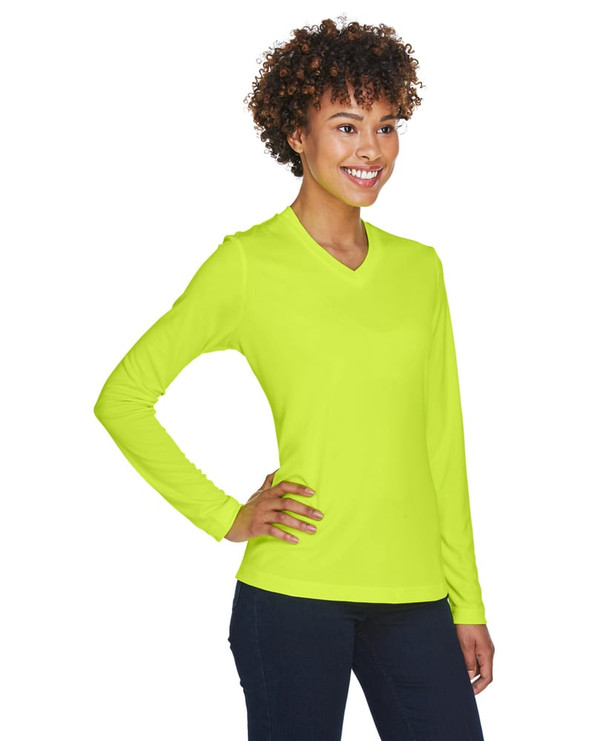 Team 365 TT11WL - Ladies Zone Performance Long-Sleeve T-Shirt
