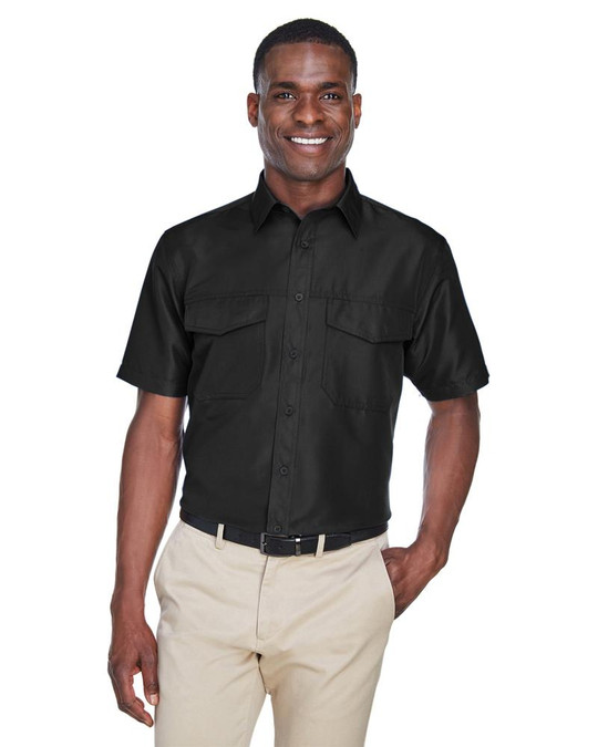 Harriton M580 - Camisa de Desempeño para Personal de Manga Corta Key West