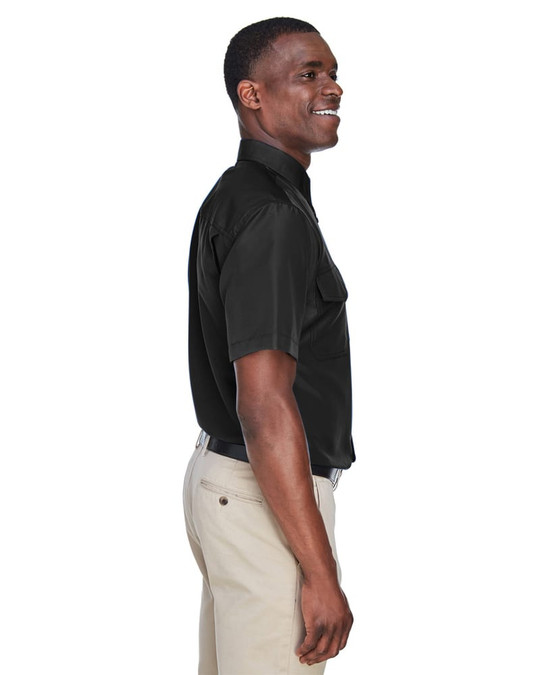 Harriton M580 - Camisa de Desempeño para Personal de Manga Corta Key West