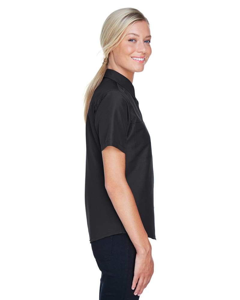 Harriton M580W - Ladies Key West Short-Sleeve Performance Staff Shirt