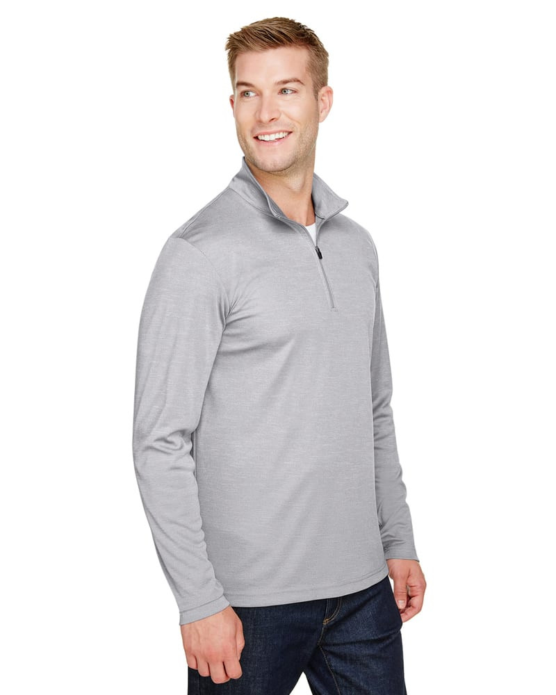 Team 365 TT31H - Men's Zone Sonic Heather Performance Quarter-Zip