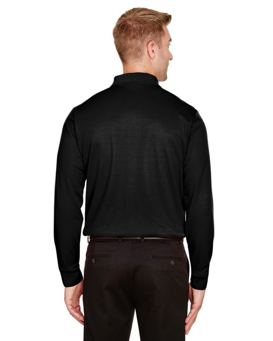Devon & Jones DG20LT - Men's Tall CrownLux Performance Plaited Long-Sleeve Polo