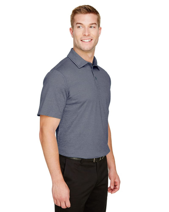 Devon & Jones DG22 - Polo Mélange d'Adresse pour Hommes CrownLux Performance
