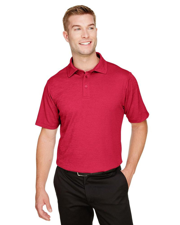 Devon & Jones DG22 - Men's CrownLux Performance Address Mélange Polo