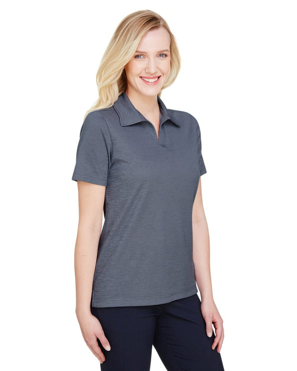 Devon & Jones DG22W - Ladies CrownLux Performance Address Mélange Polo