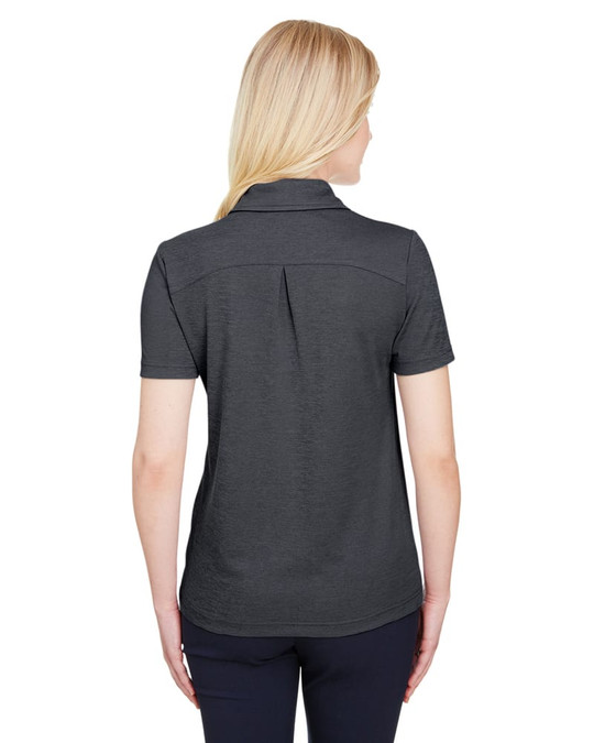 Devon & Jones DG22W - Polo Mélange de Dirección para Damas CrownLux Performance