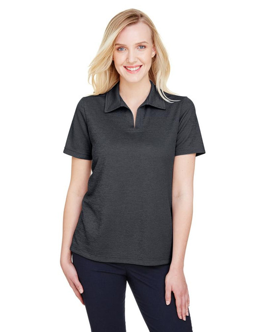 Devon & Jones DG22W - Polo Mélange de Dirección para Damas CrownLux Performance