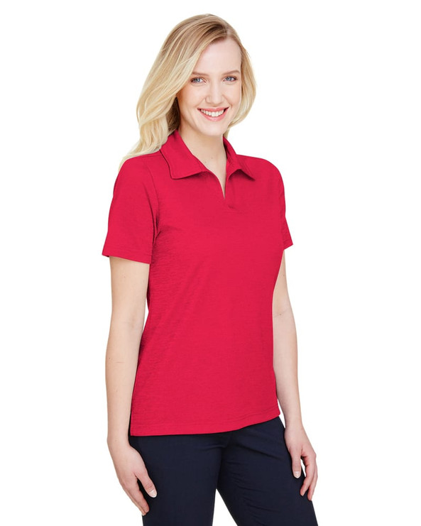 Devon & Jones DG22W - Ladies CrownLux Performance Address Mélange Polo