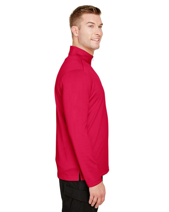 Harriton M748 - Quart de zip IL Advantage Snag Protection Plus pour hommes