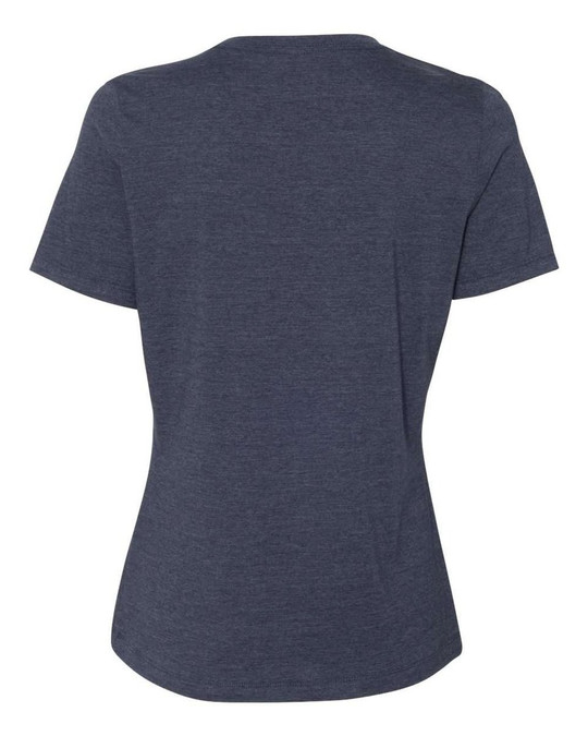 Bella+Canvas B6400 - Camiseta de manga corta de jersey relajado para mujer