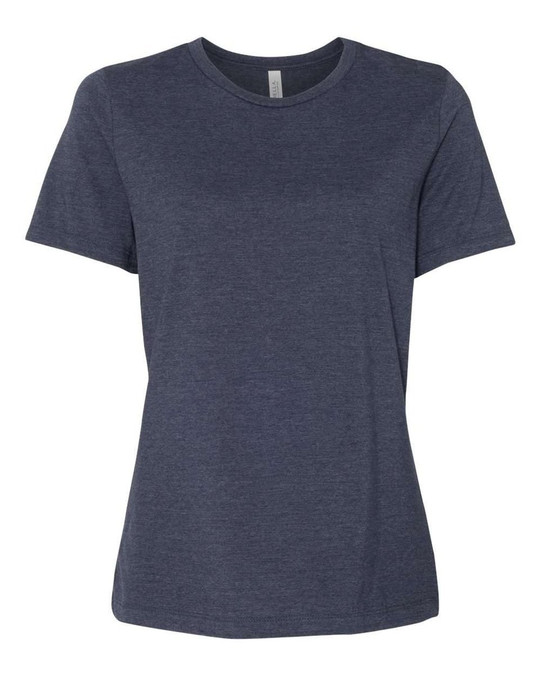 Bella+Canvas B6400 - Camiseta de manga corta de jersey relajado para mujer