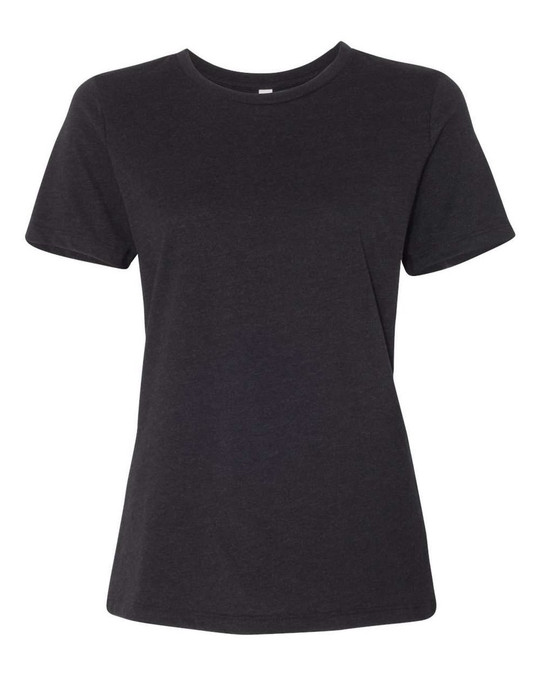 Bella+Canvas B6400 - Camiseta de manga corta de jersey relajado para mujer