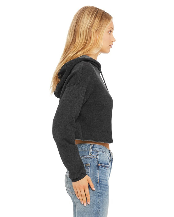Bella+Canvas B7502 - Ladies Cropped Fleece Hoodie