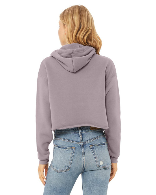 Bella+Canvas B7502 - Hoodie court en molleton pour femmes