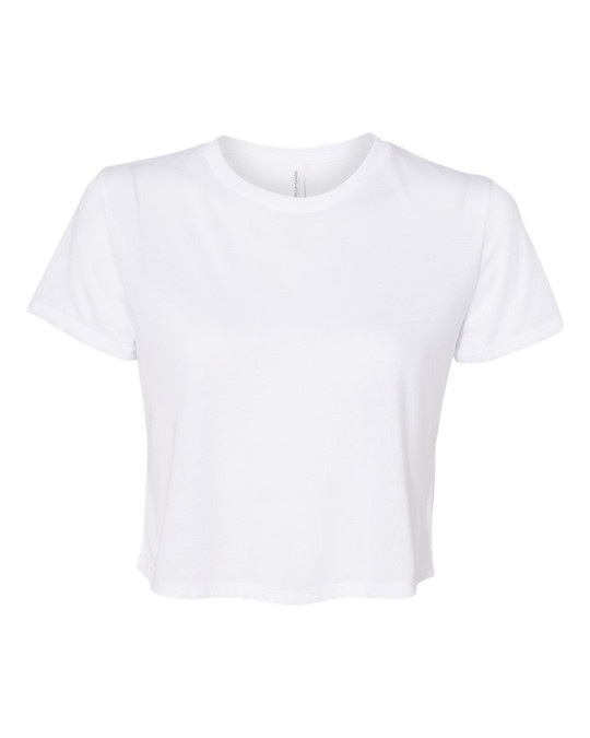 Bella+Canvas B8882 - Ladies Flowy Cropped T-Shirt