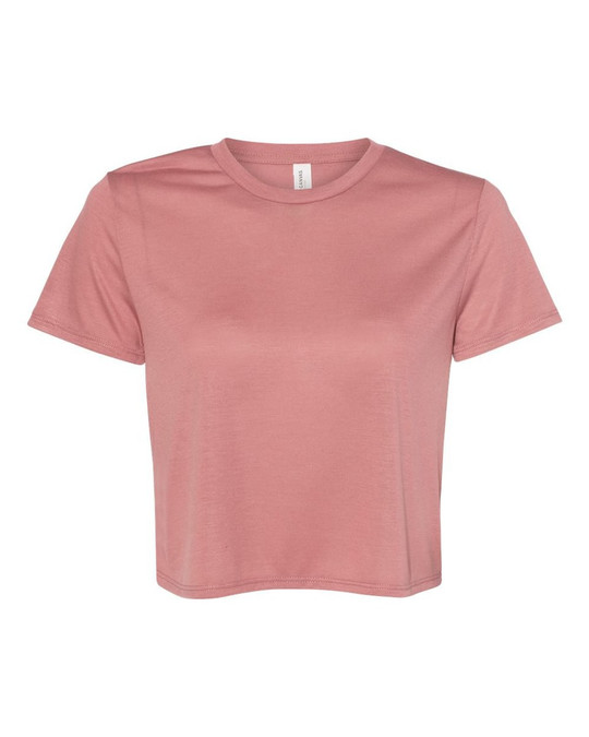 Bella+Canvas B8882 - Ladies Flowy Cropped T-Shirt