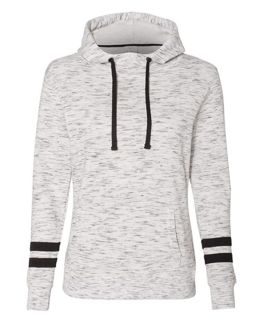 J. America JA8674 - Ladies' Melange Fleece Scuba Hood