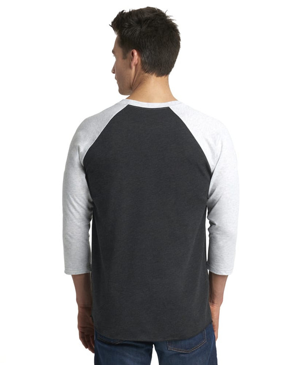 Next Level 6051 - Unisex Tri-Blend Three-Quarter Sleeve Raglan Tee