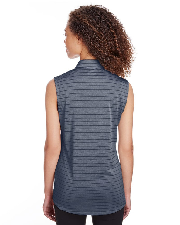 Puma Golf 597222 - Ladies Rotation Stripe Sleeveless Polo