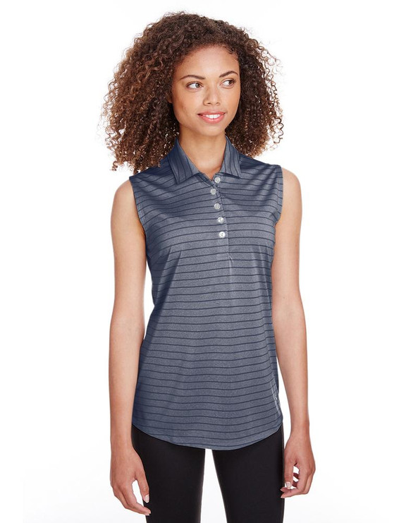 Puma Golf 597222 - Ladies Rotation Stripe Sleeveless Polo