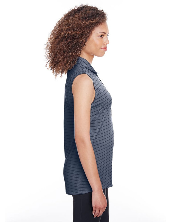 Puma Golf 597222 - Ladies Rotation Stripe Sleeveless Polo