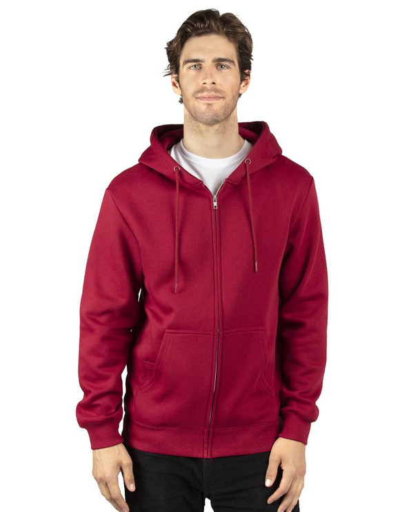 Threadfast 320Z - Unisex Ultimate Fleece Full-Zip Hooded Sweatshirt
