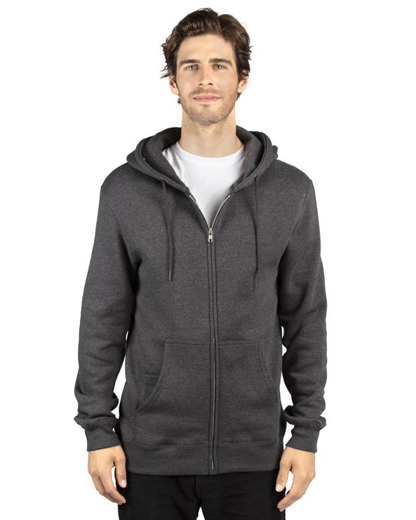 Threadfast 320Z - Unisex Ultimate Fleece Full-Zip Hooded Sweatshirt