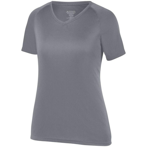Augusta Sportswear 2792 - Camiseta de manga corta para mujer Attain Wicking Tee