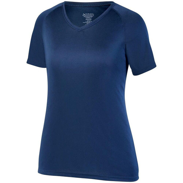 Augusta Sportswear 2792 - Camiseta de manga corta para mujer Attain Wicking Tee