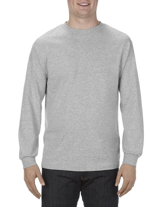 Alstyle AL1304 - Adult 6.0 oz., 100% Cotton Long-Sleeve T-Shirt