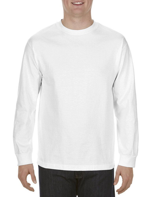 Alstyle AL1304 - Camiseta de manga larga para adulto de 6.0 oz., 100% algodón
