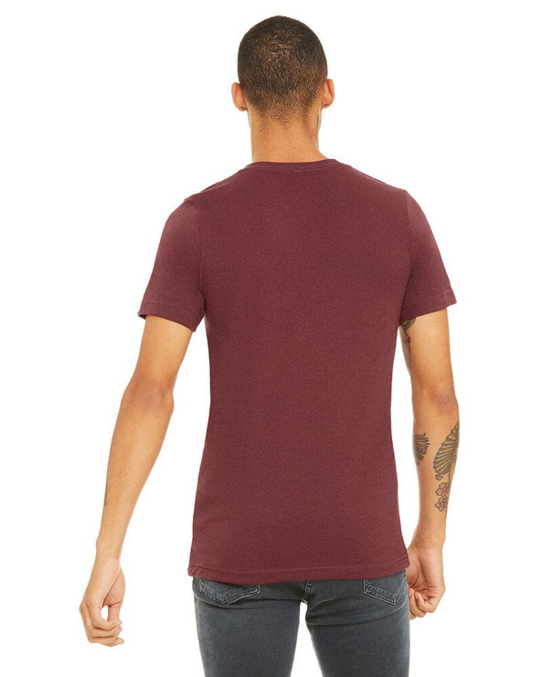 Bella+Canvas B3001CVC - Remera de manga corta CVC Unisex Heather 